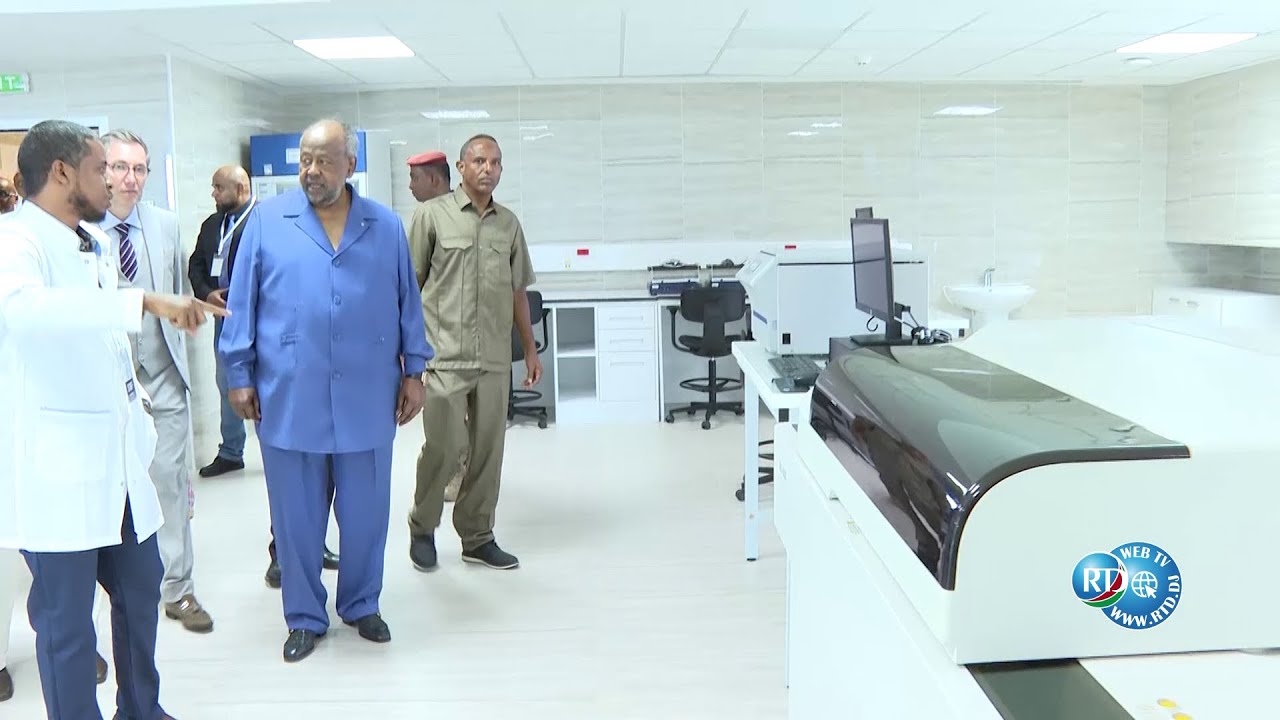 Le Président de la République visite les installations ultramodernes de l’Hôpital Al Shifa