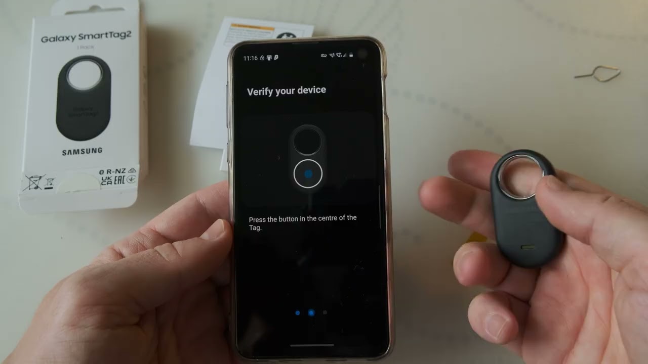 Samsung Smart Tag 2 Setup (4k)