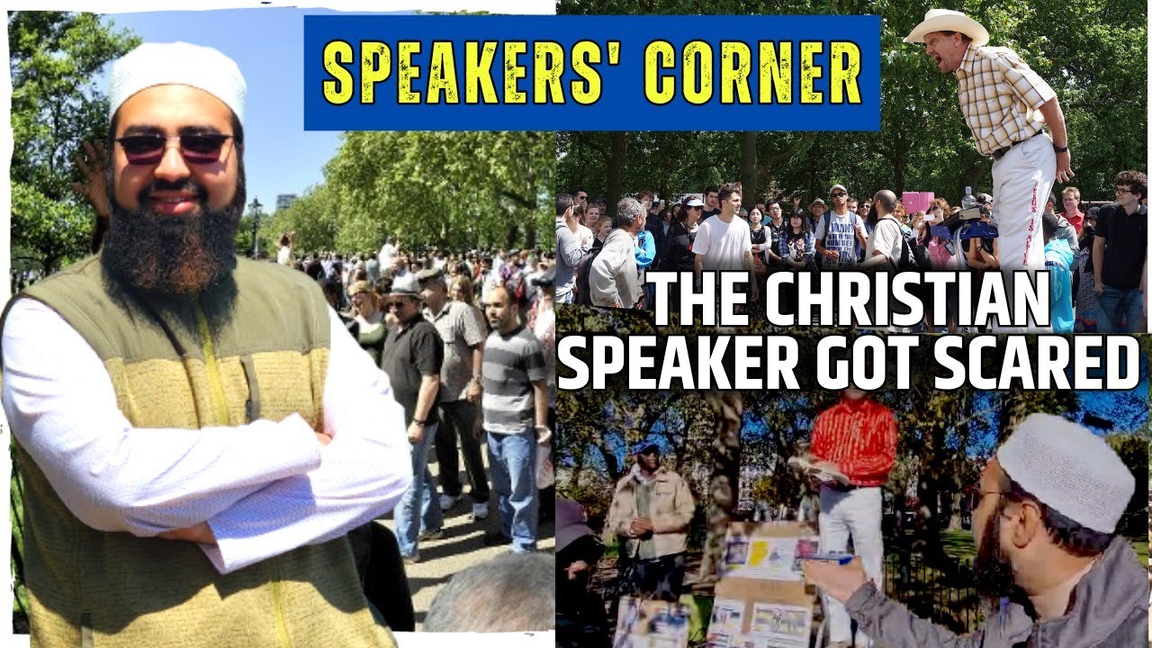 Speakers' Corner | The Christian Speaker Got Scared | Dr. ‏Mufti Yasir Nadeem Al Wajidi