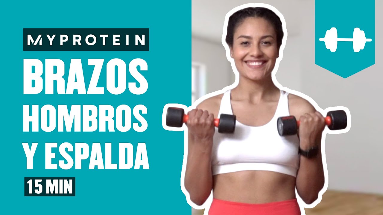 Rutina de Ejercicios con Mancuernas para Hombros, Espalda y Brazos 10 min