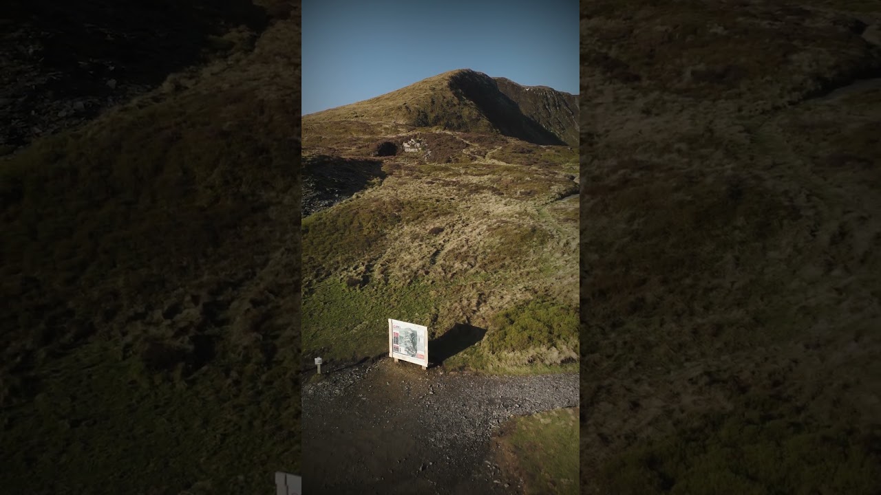 DYFI VALLEY DRONE FT New Sign #mtb #dyfibikepark #bikepark #views #wales #scenery #mtbpark