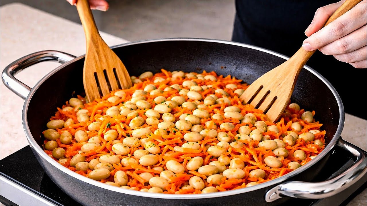 Ein echtes Superfood! 🔥 Einfach eine Dose Bohnen und Karotten mischen! Proteinbombe!