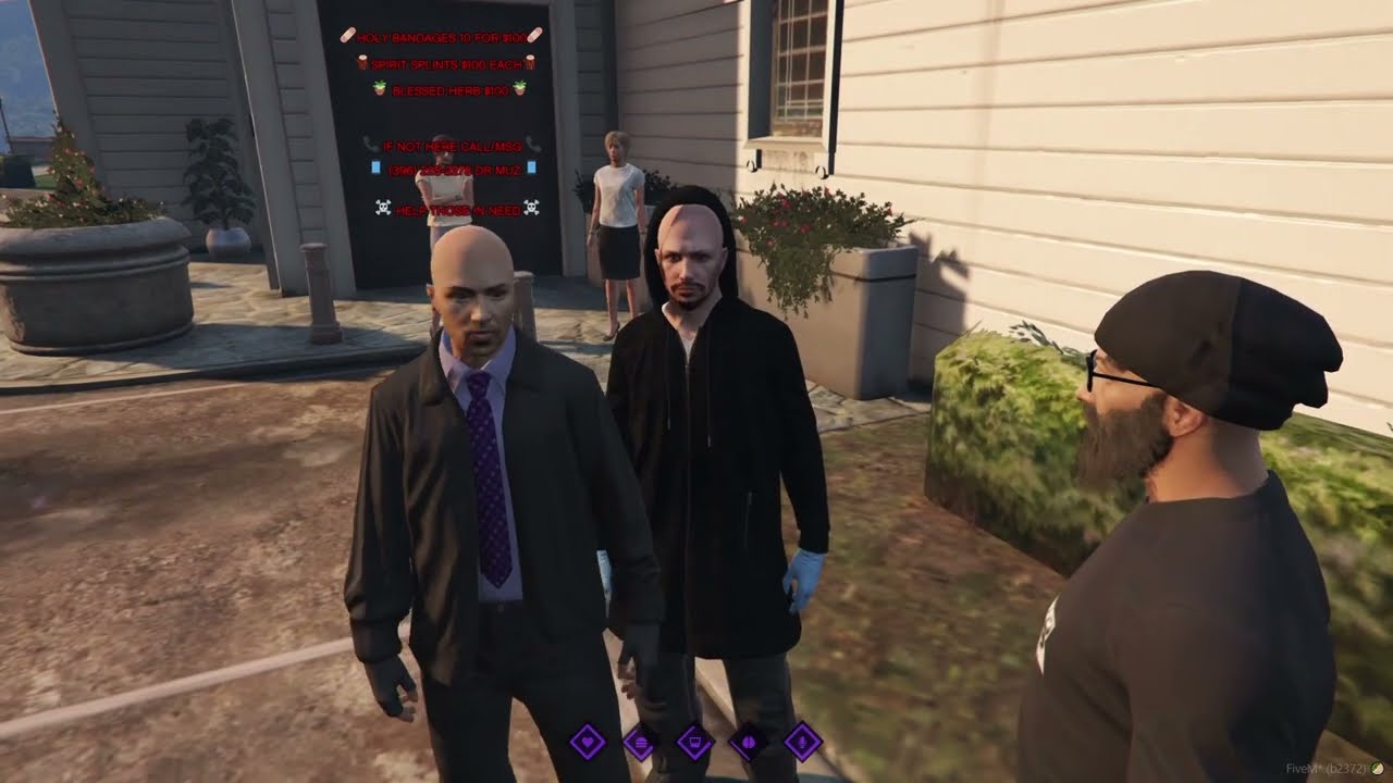 "Pink-Headed Monk" The Purple Shadow Diaries - LUCID CITY GTA RP #52