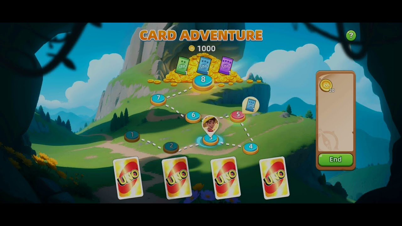 Best way to win card adventure in #uno.