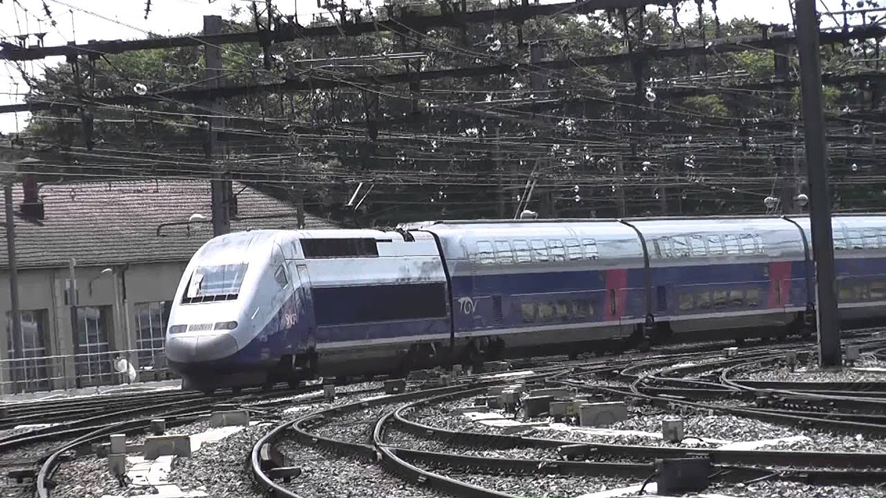 TGV et TER en gare de Dijon (1)