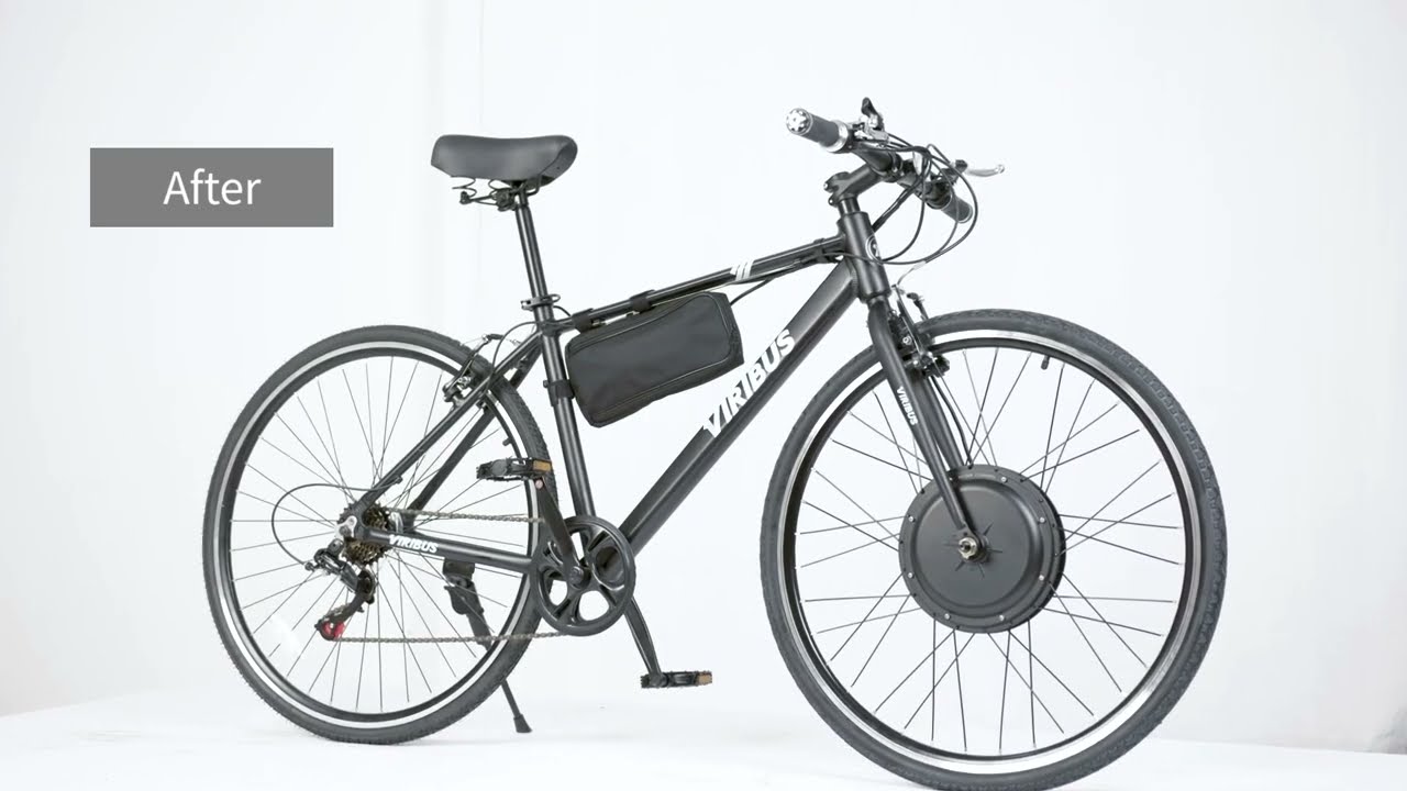 Viribus Electric Bike Conversion Kit Front Assembly Video