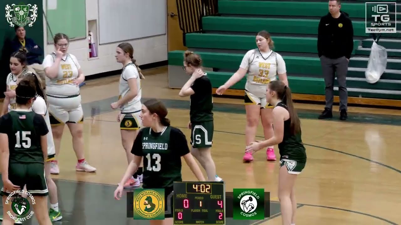 Springfield at West Rutland - Girls JV  Basketball  - 5:30  pm - 2/10/26