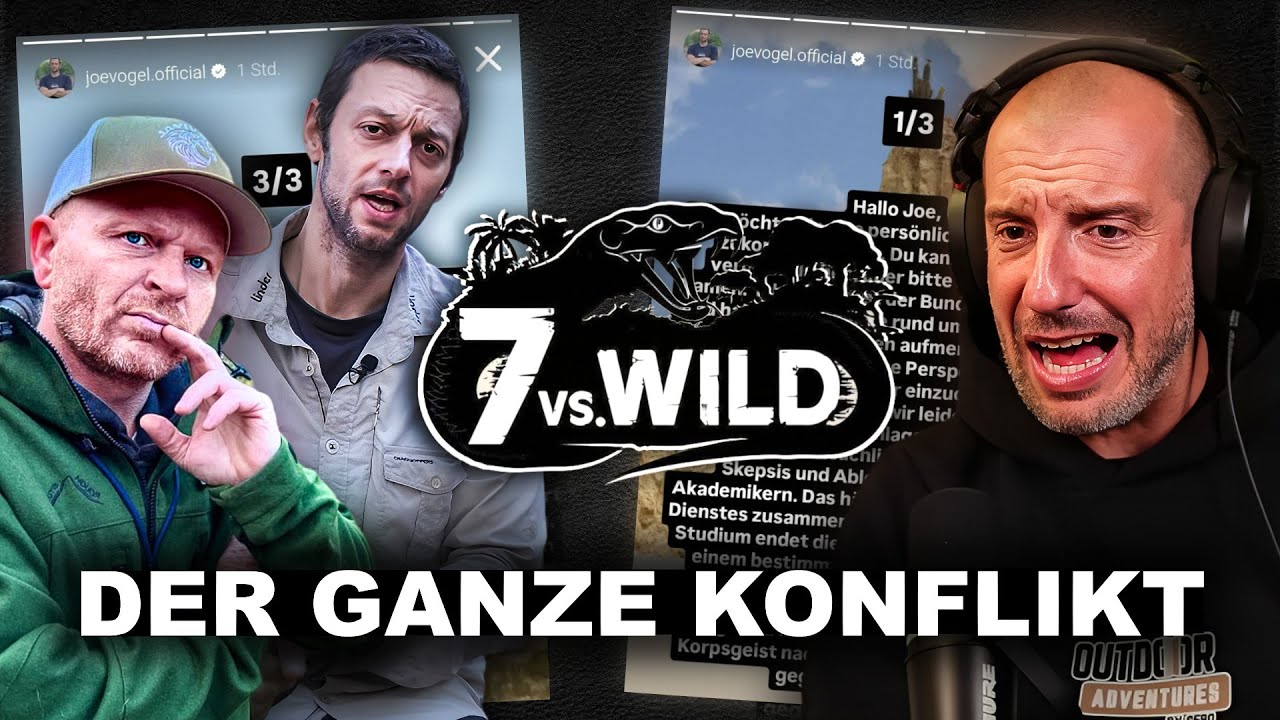 7 vs. Wild Skandal - JOE VOGEL leakt STEFAN und SEBO? ANSAGE und STATEMENT zur GRENZ&Uuml;BERSCHREITUNG!