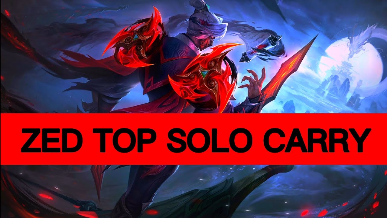 Zed Top 1V9 EUW Master