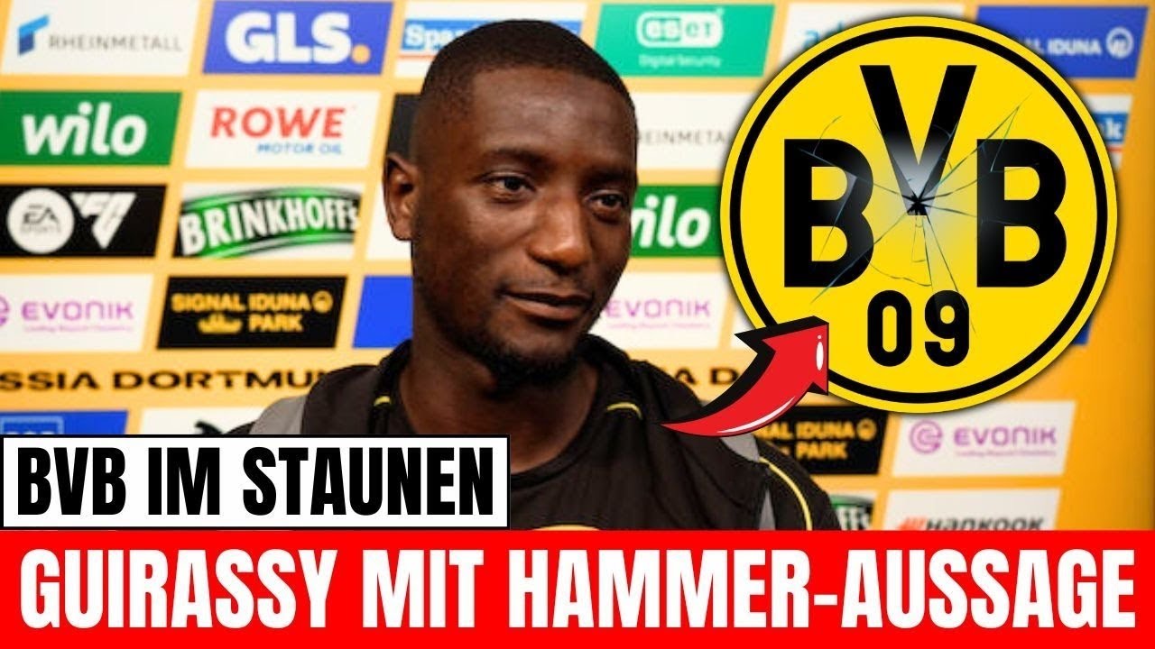 GUIRASSY LÜFTET GEHEIMNIS – ALLES IST AUS! | nachrichten bvb