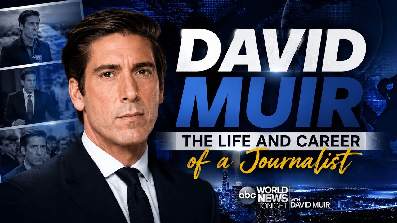The Life and Career of a Journalist - David Muir | ABC World News Tonight with David Muir