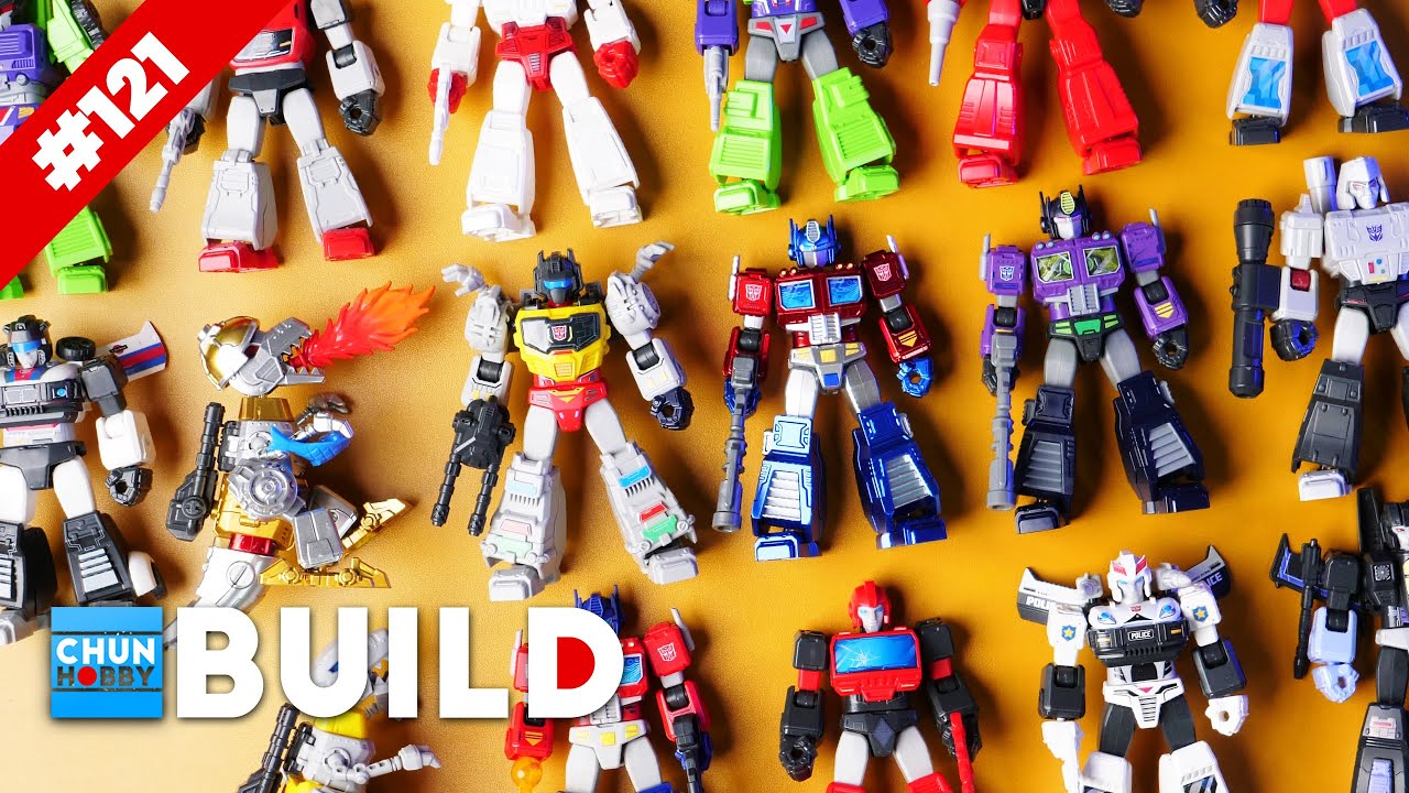 Transformers Speed Build! Transformers G1 Figures collection!! | Blokees Figures | Beat Build