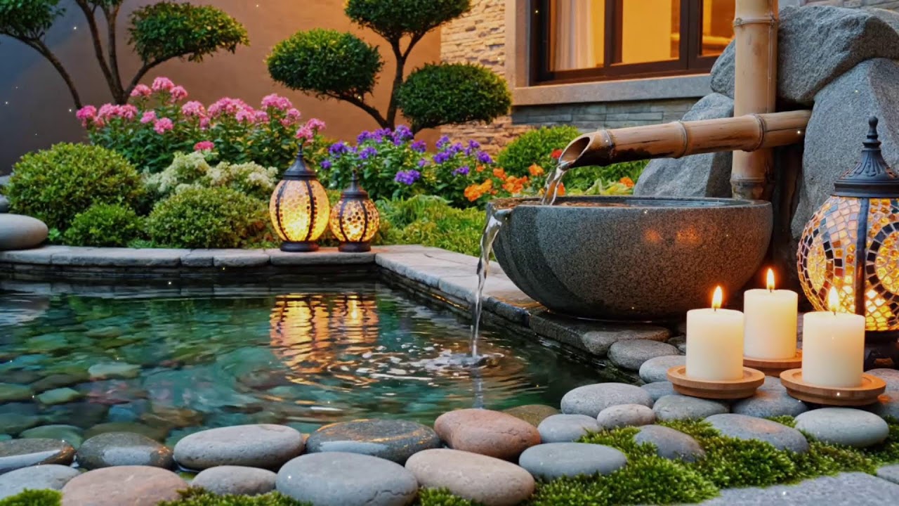 Gentle Piano Music with Water Sounds 🌿 Emotional Healing & Deep Calm