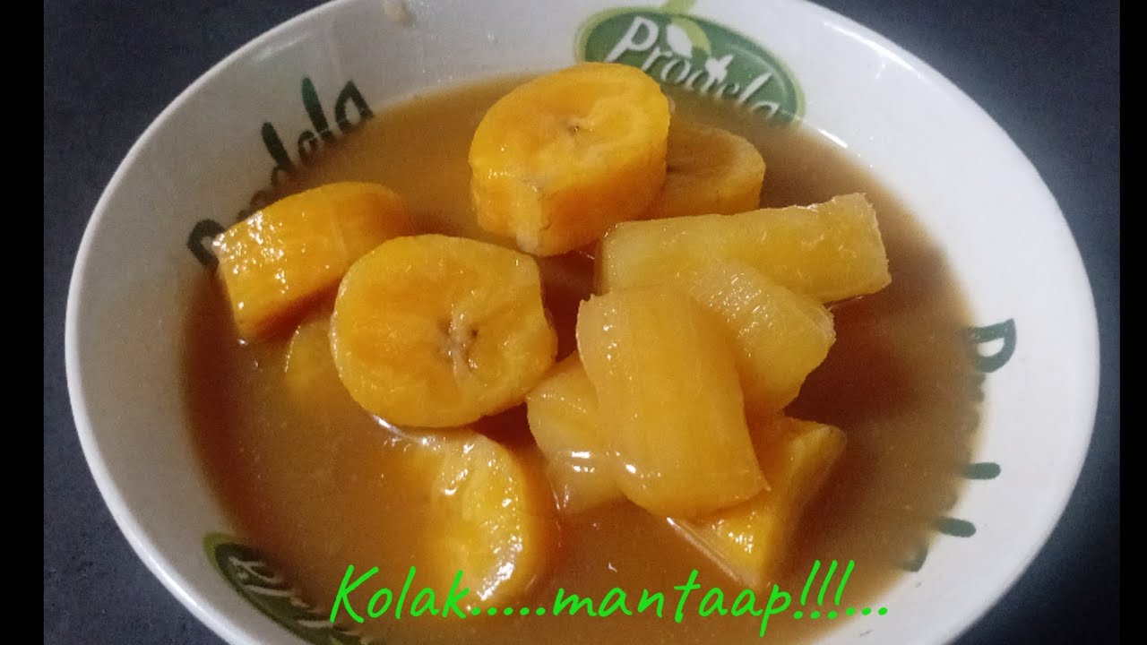 Kolak singkong pisang tanduk,masaknya mudah rasanya mewah