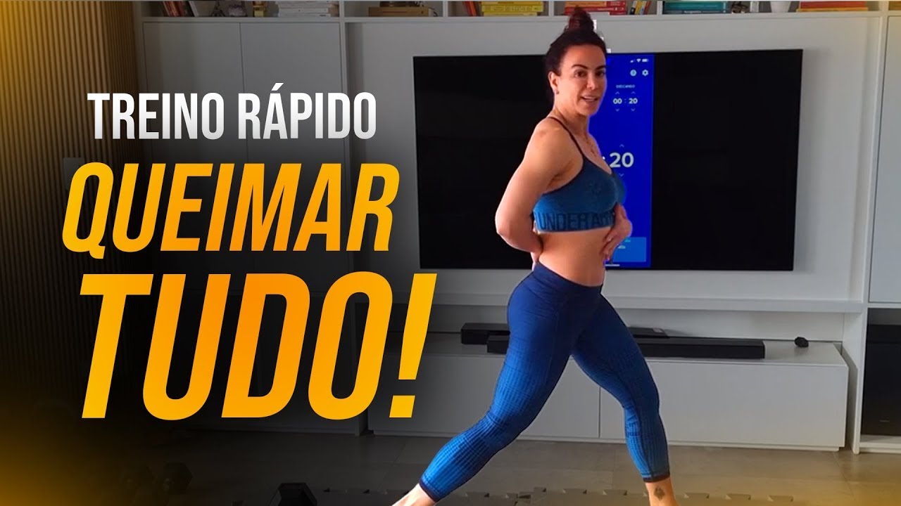 Treino RÁPIDO para queimar tudo - Corpo inteiro | Raquel Quartiero | RQX System