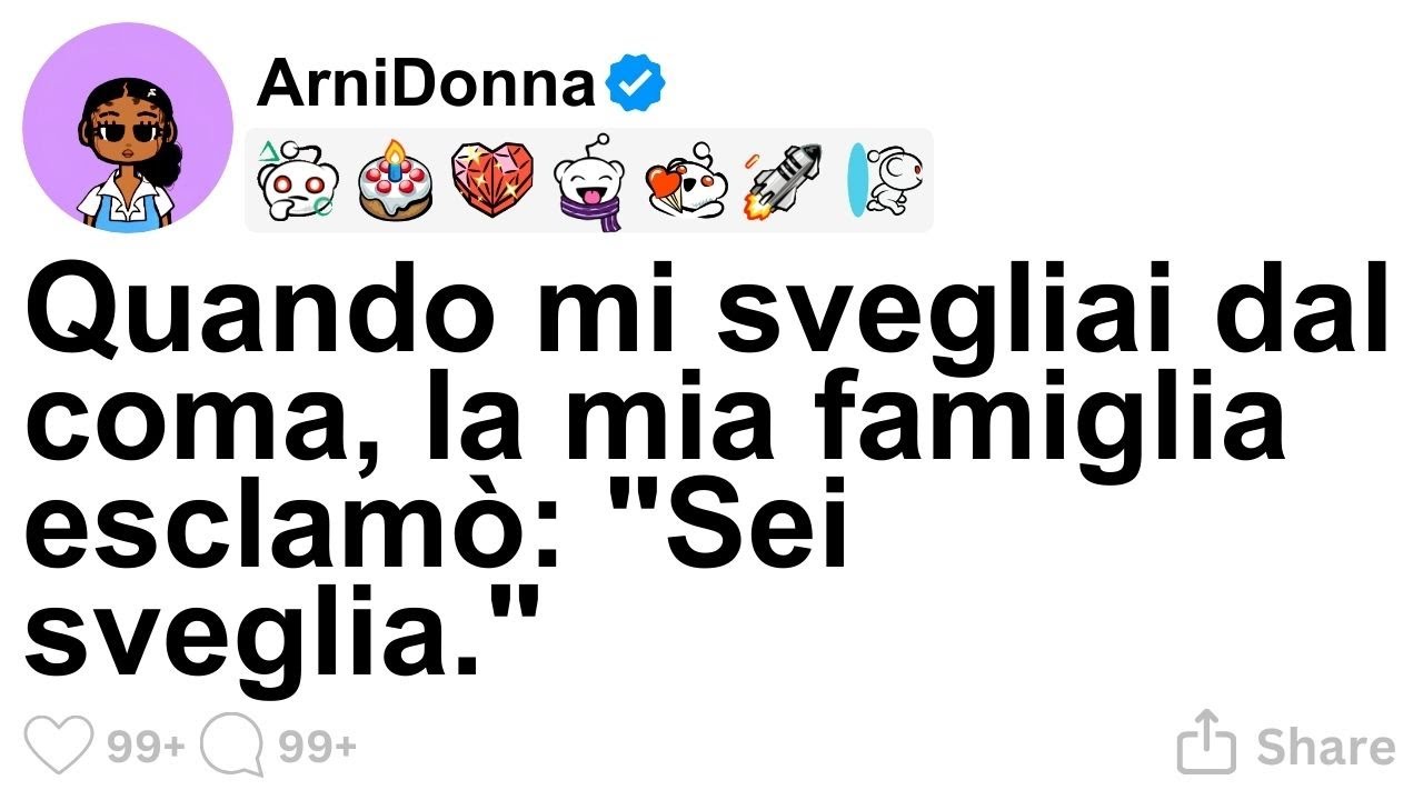 [STORIA COMPLETA] Quando mi svegliai dal coma, la mia famiglia esclamò: 