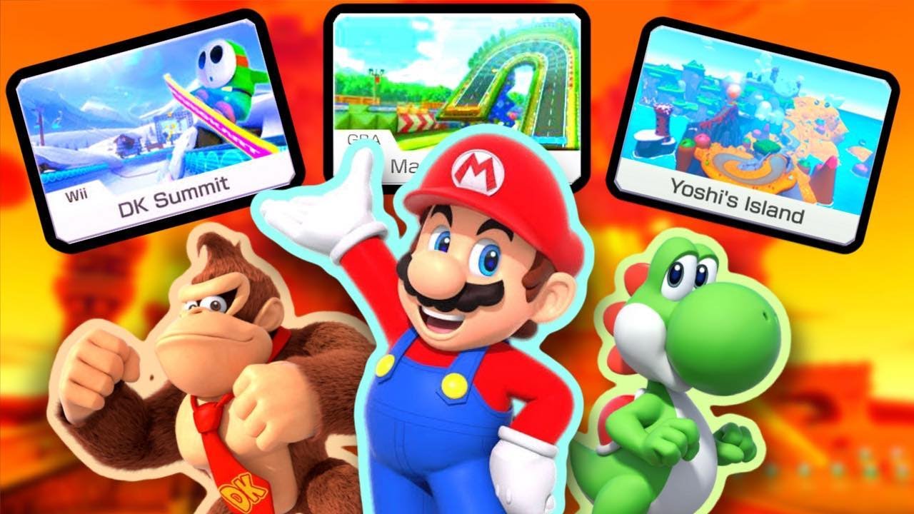 У какого персонажа лучшие трассы в Mario Kart?