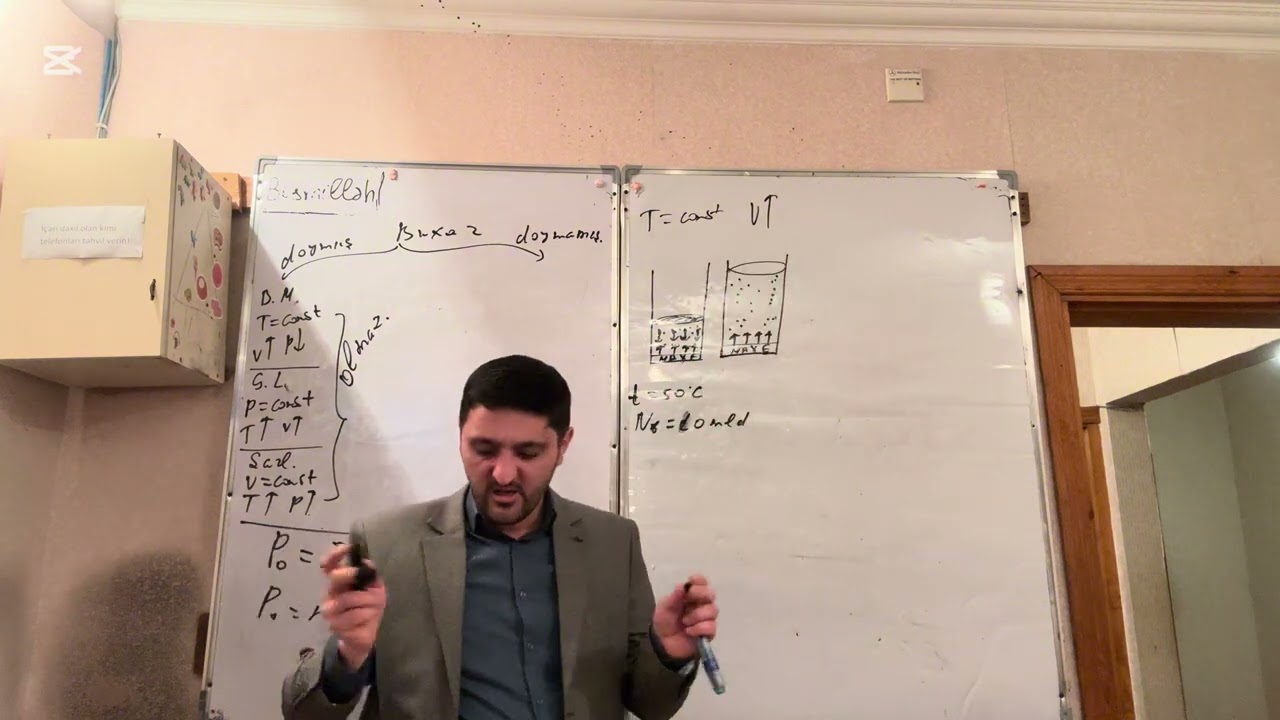Hesabat.Doyan və doymayan buxar.