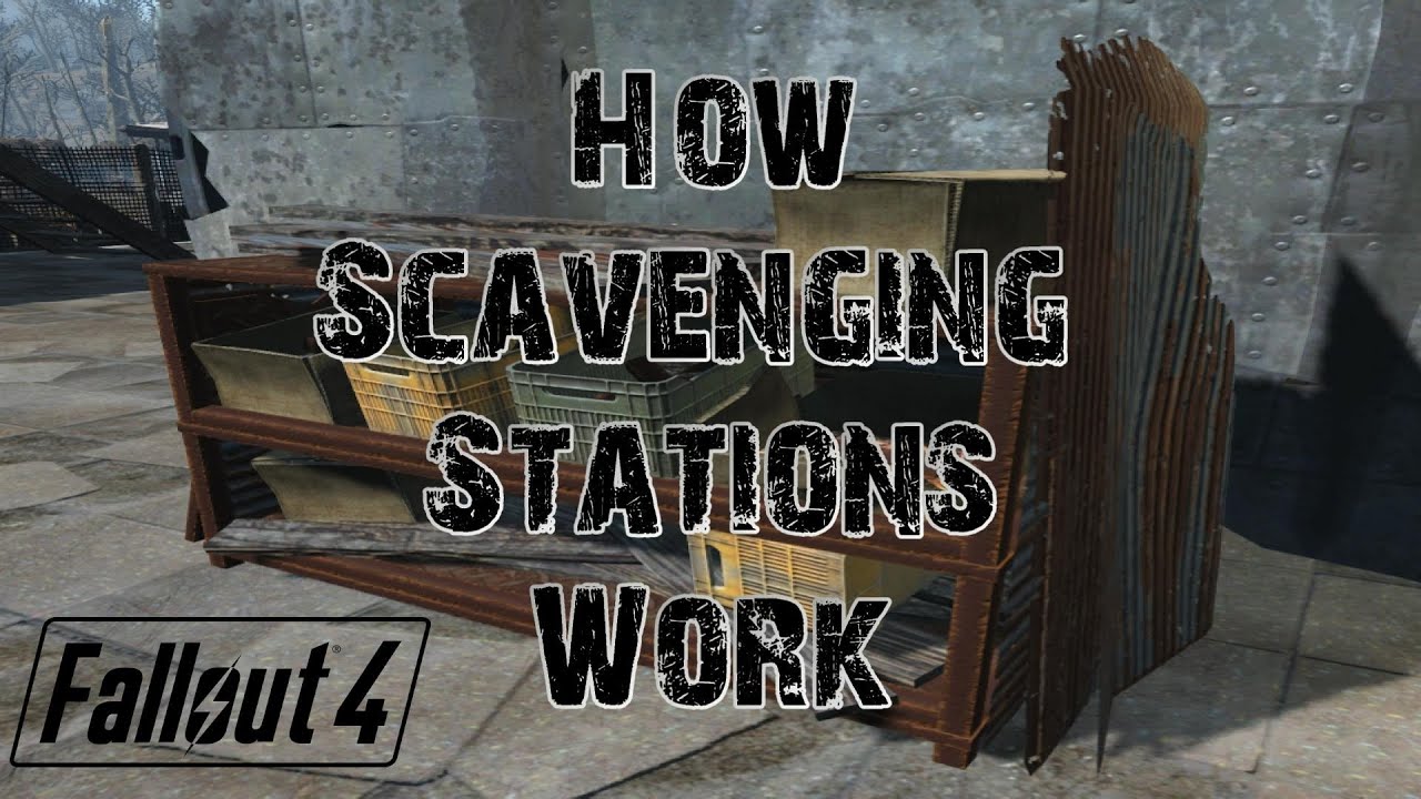 Fallout 4: How Scavenging Stations Work