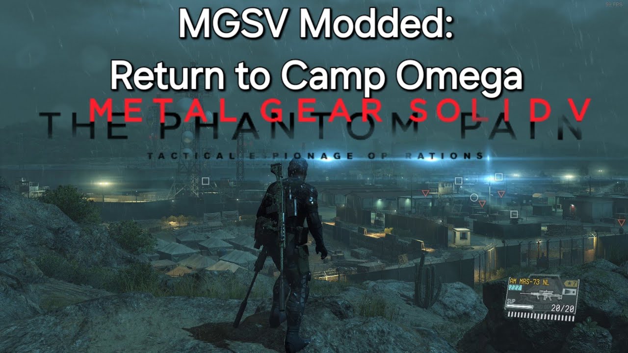 MGSV Modded: Return to Camp Omega