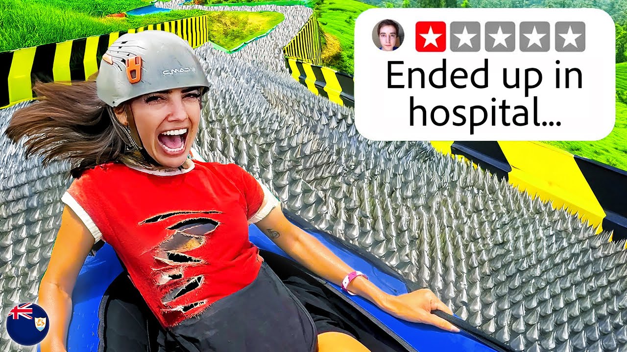 I Tried The World's Most Dangerous Thrill Rides 🇦🇮 (ANGUILLA)