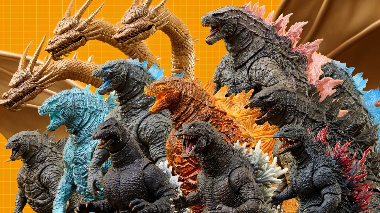 Godzilla (HIYA TOYS) Size Comparison