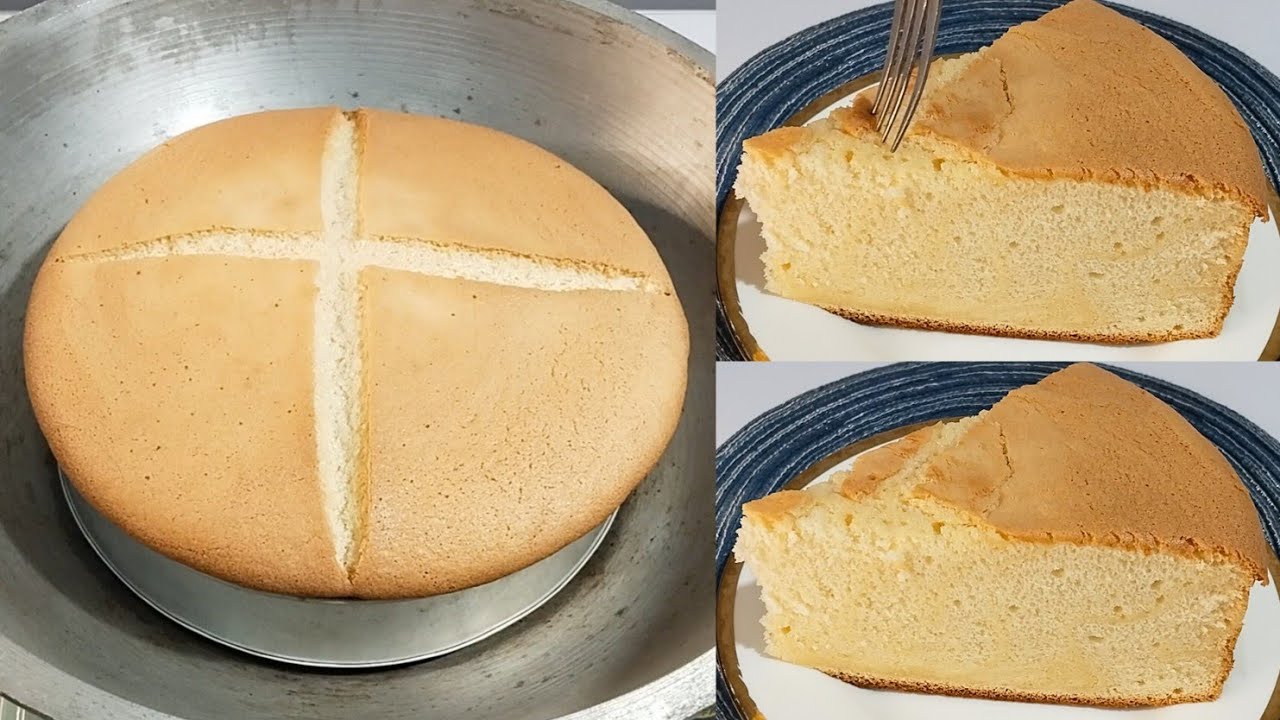 No oven Fluffy chiffon cake Recipe
