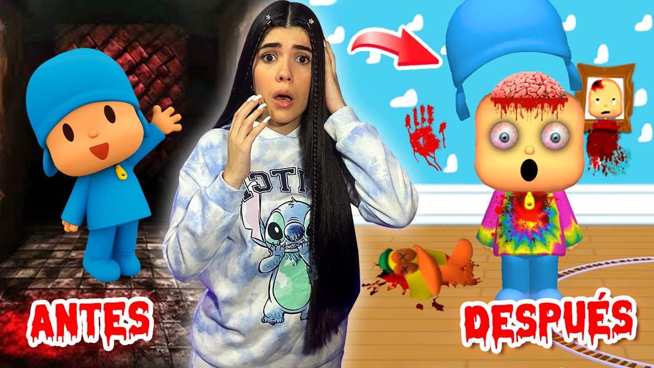 JAM&Aacute;S le quites el gorro a POCOY&Oacute; en la app Talking Pocoy&oacute;😨☠️ | Ani Cat😻