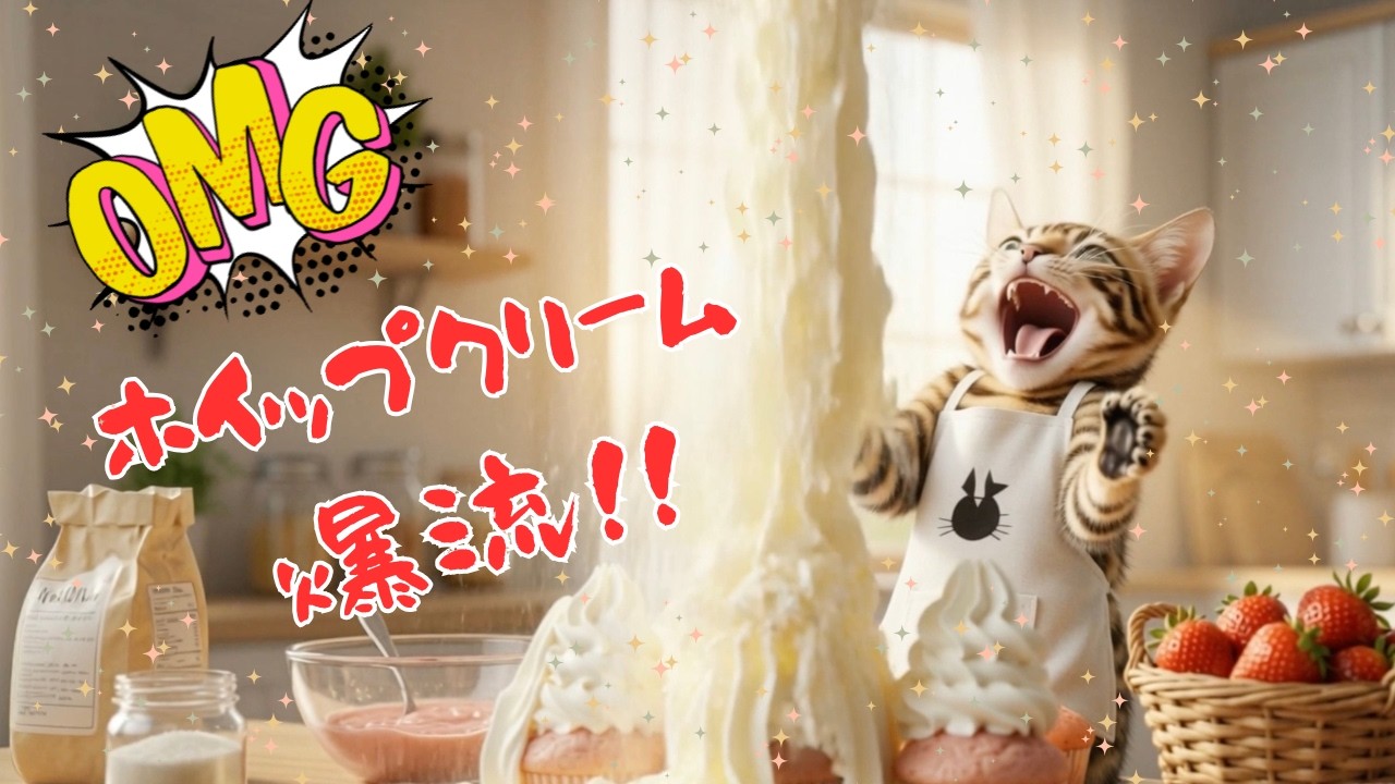 むぎ、ホワイトデー大作戦が完成！？#ai猫 #AI_cat #茅ヶ崎 #ホワイトデー #猫のいる暮らし #癒やし動画 #むぎ