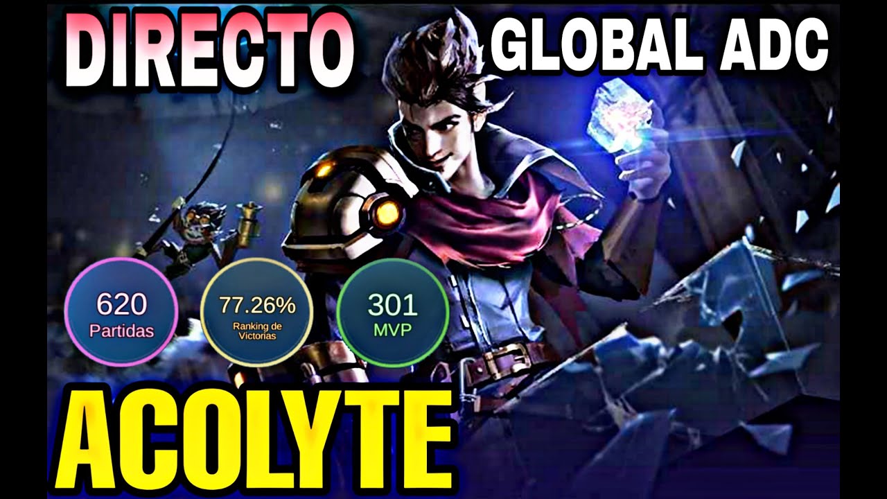 [08/4] Gloria mítica 1200 puntos GLOBAL ADC (Mobile Legends)🔥 PARTIDAS CON SUSCRIPTORES 🔥