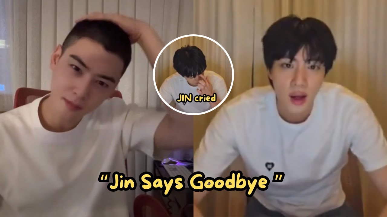 “Be Careful Out There” – BTS Jin’s Emotional Reaction as Cha Eun Woo Officially Enlists