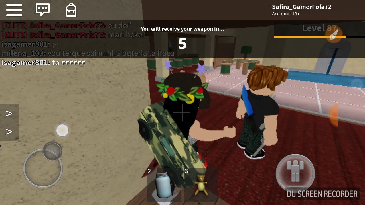 Os dribles da Safira - Roblox murderer Mystery 2