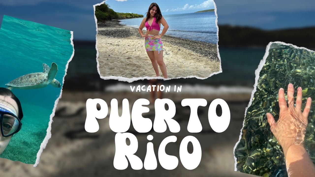 Best Vacation Ever!! Snorkling with Turtles and more in Puerto Rico (vlog)