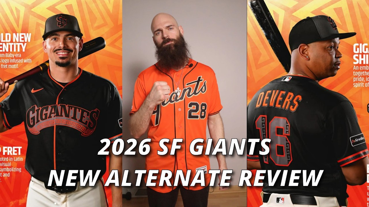 Представлена ​​форма команды San Francisco Giants 2026 года — полный обзор.