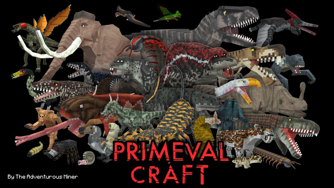 Primeval Craft Addon Showcase | Minecraft Bedrock