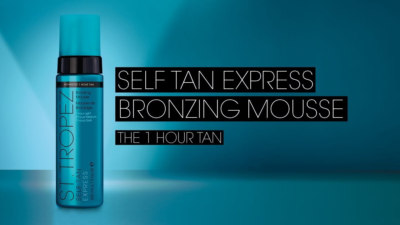 How To Apply I St.Tropez Self Tan Express Bronzing Mousse Tan