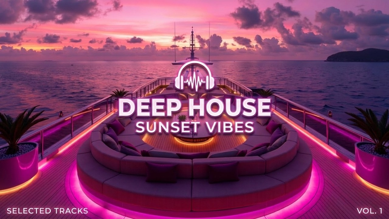 Deep House 2026 ~ Лаунж для отдыха на роскошной яхте ~ Расслабляющая хаус-музыка для летнего заката