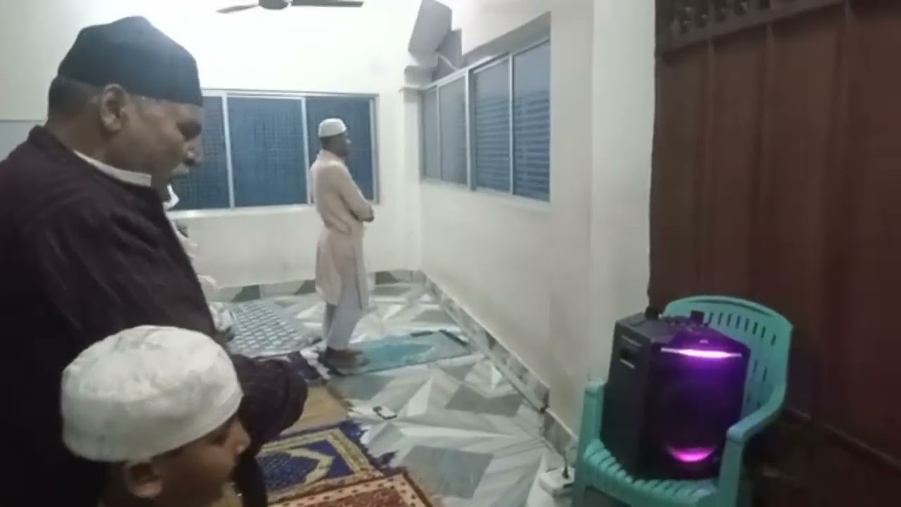 First Taraweeh Ramadan mubarak 💯💯💯