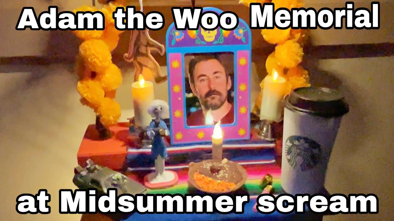Мемориал Adam the Woo на крупнейшем в мире фестивале Halloween & Horror Convention &mdash; Midsummer Sc...