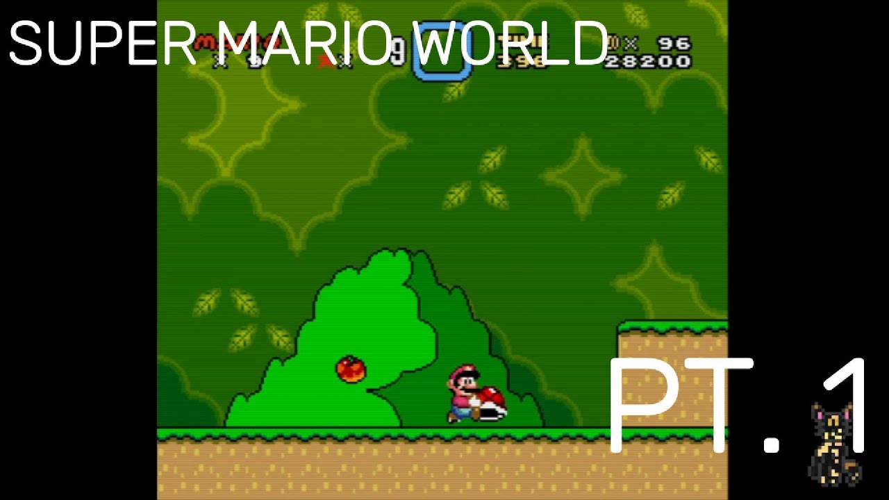 Gameplay de SUPER MARIO WORLD - PT. 1 (leia a descrição para mais detalhes)