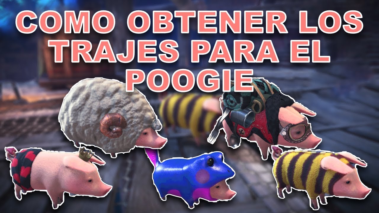 MHW - Como obtener los trajes para la mascota