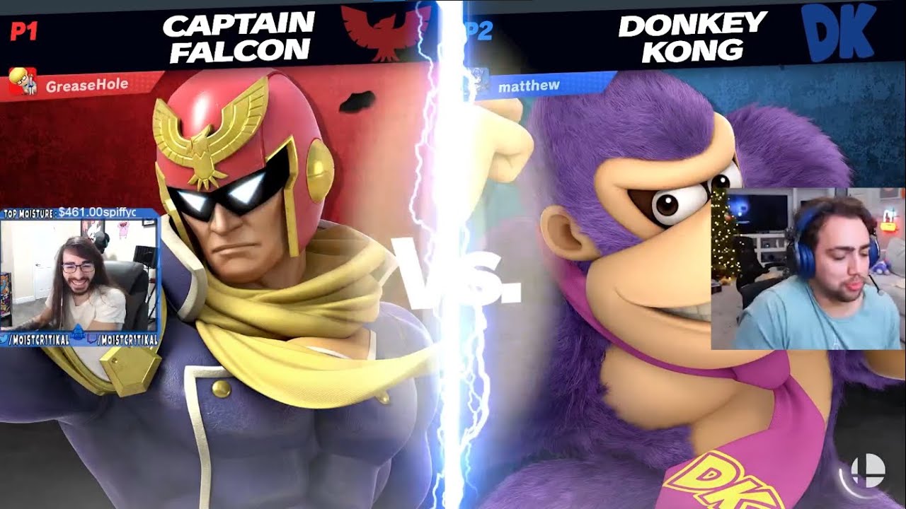[Both POV] Charlie (MoistCr1tikal) vs Mizkif - Super Smash Bros. Ultimate