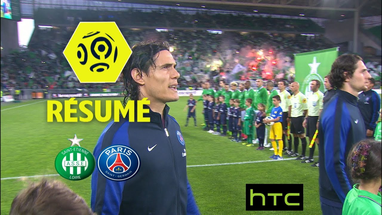AS Saint-Etienne - Paris Saint-Germain (0-5)  - Résumé - (ASSE - PARIS) / 2016-17