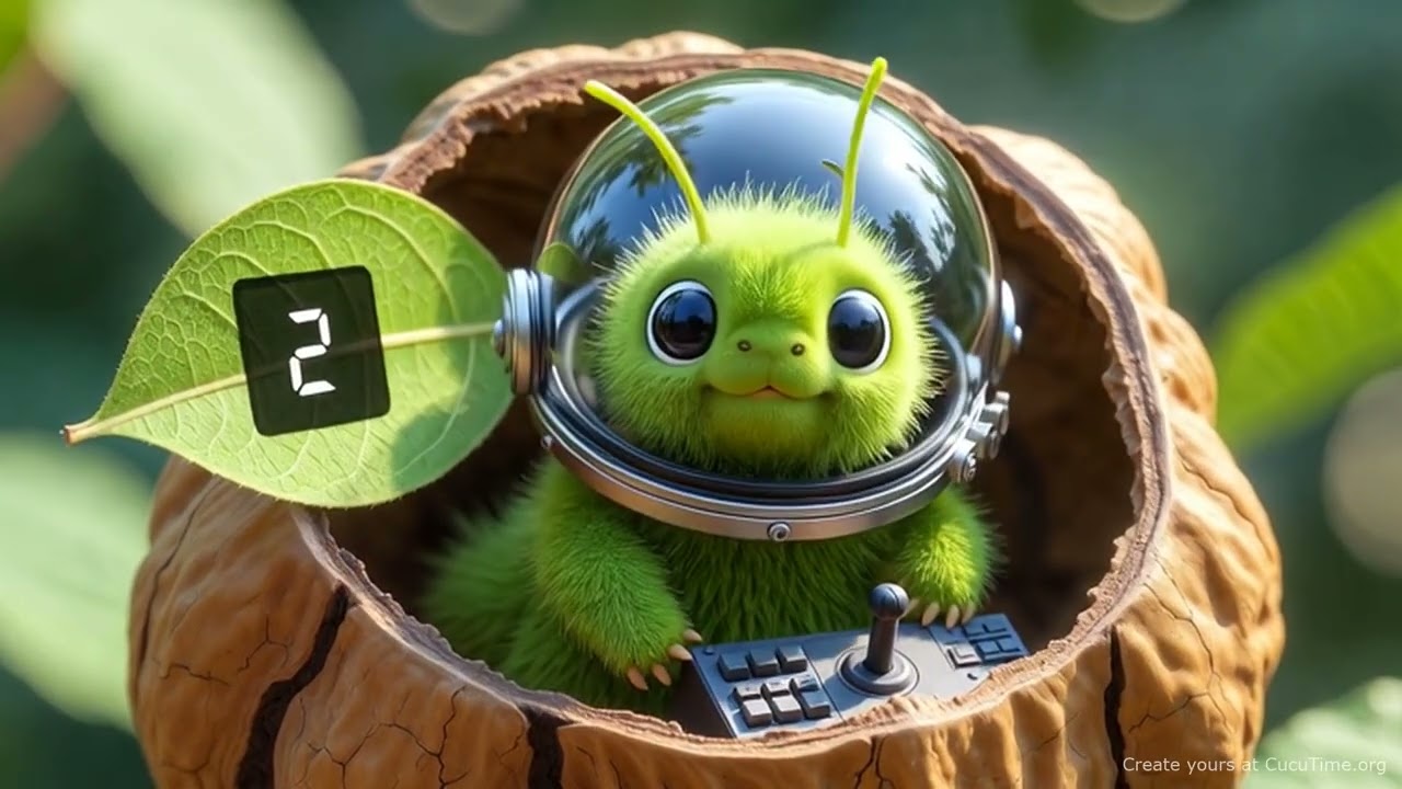 The Little Caterpillar's Space Mission