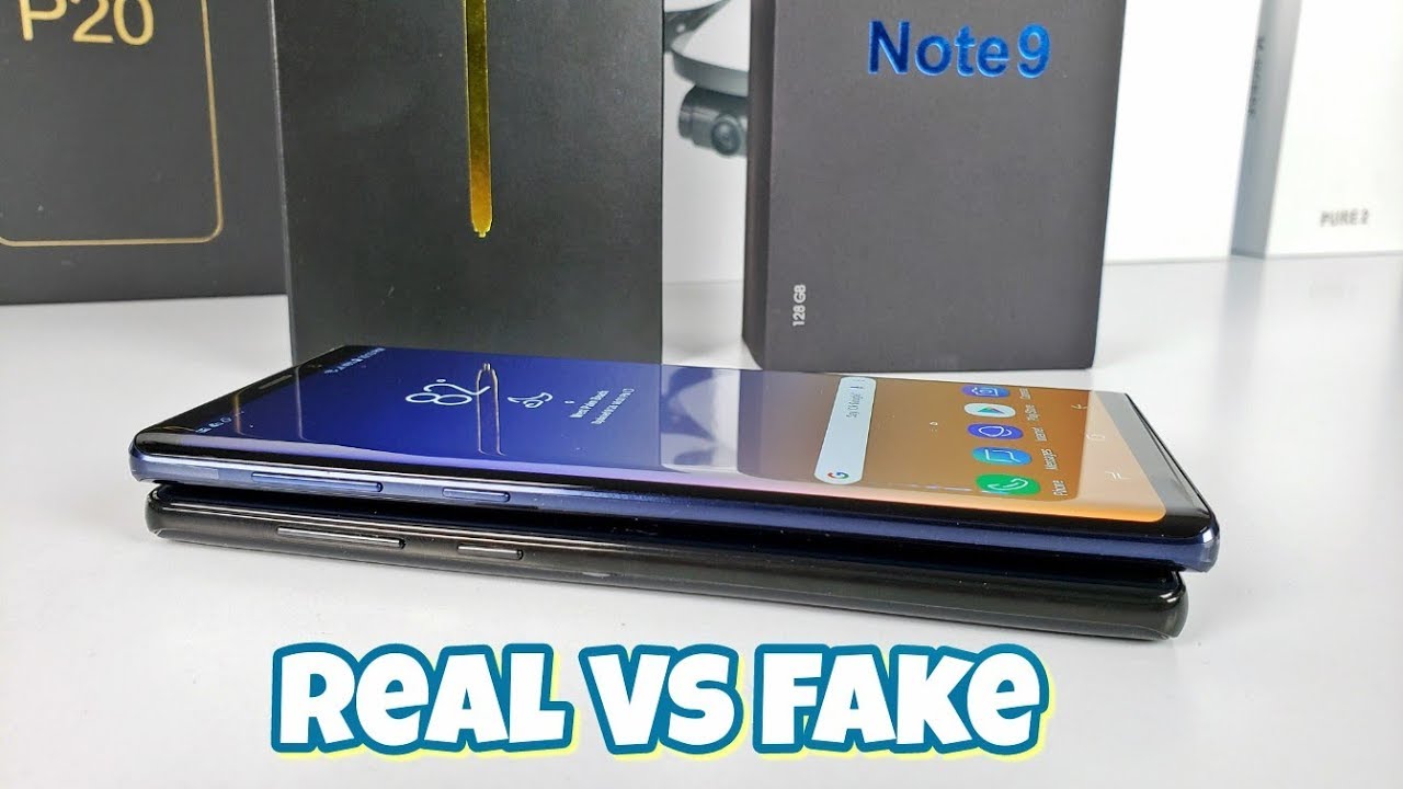 Samsung Galaxy Note 9 — $999 против клона за $75 — Goophone Note 9