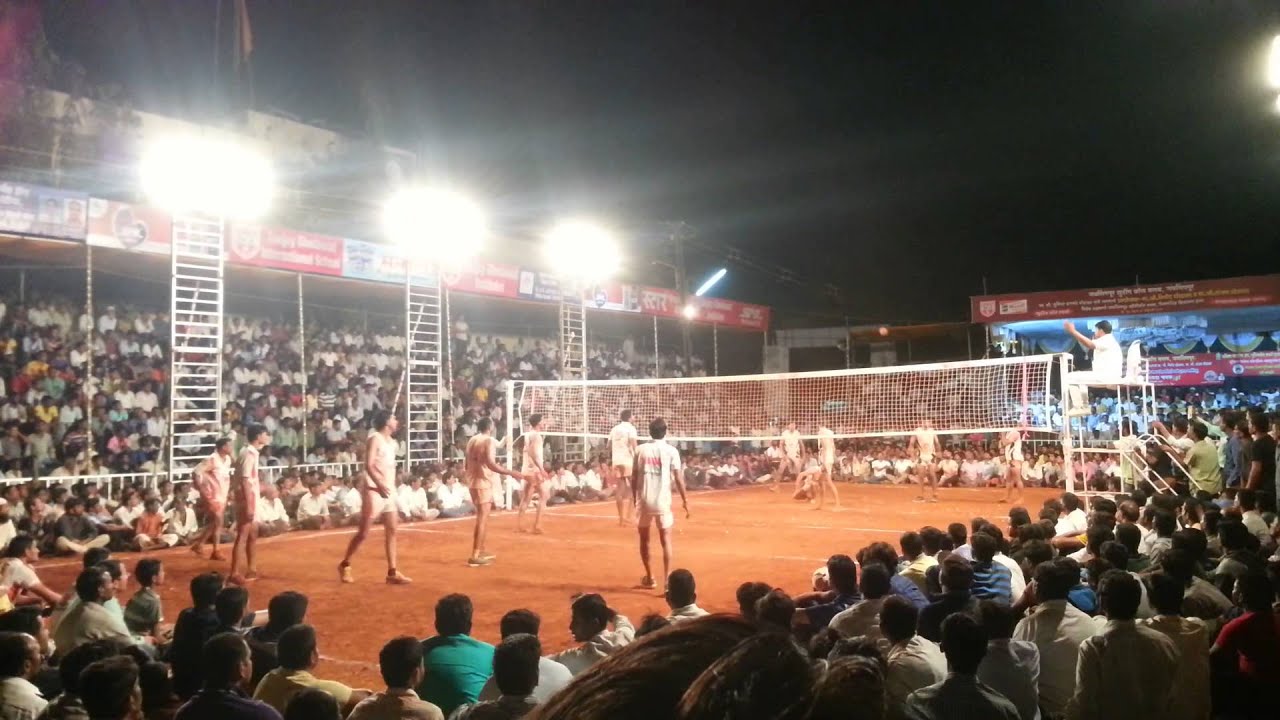 SHOOTING VOLLEY BALL SHOW MATCH INDIA JAYSHINGPUR 5