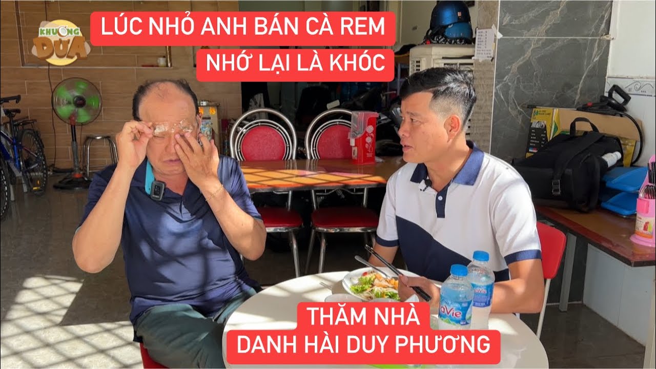 Thăm nhà Danh hài Duy Phương, Khương Dừa đâu ngờ tuổi thơ anh quá cơ cực phải bán cà rem mưu sinh…