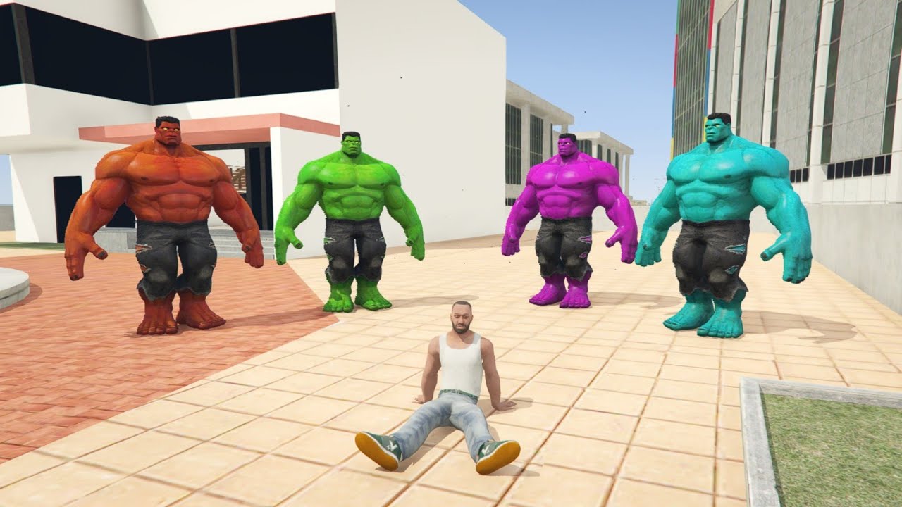 Stealing Every HULK SUIT in INDIAN BIKES DRIVING 3D