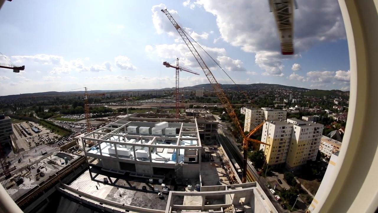 Etele Plaza Timelapse - Daikin units