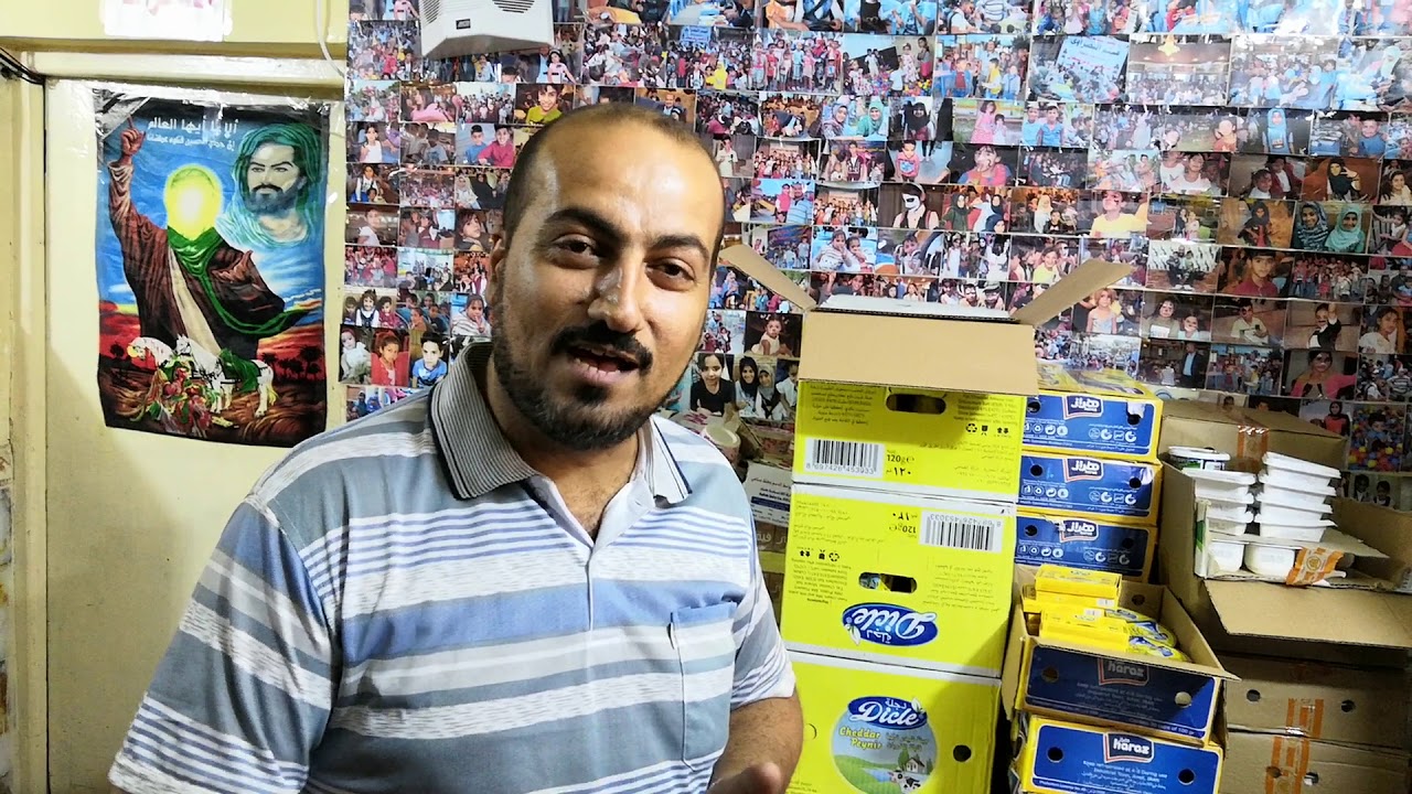 ميثم البصراوي لمساعده الايتام والفقراء